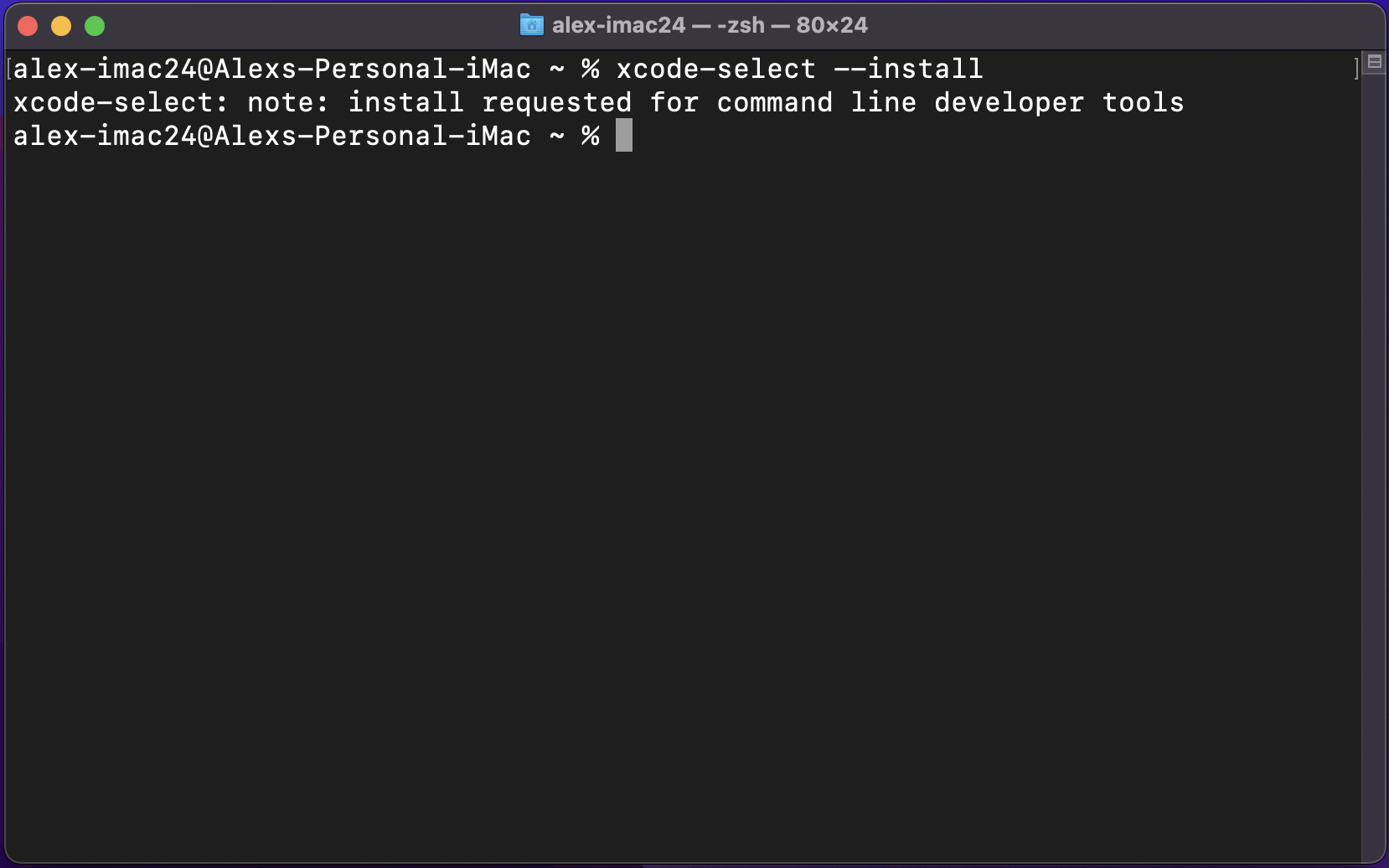 Using xcode-select --install on the mac terminal to install xcode command line developer tools for C++ (GCC compiler).