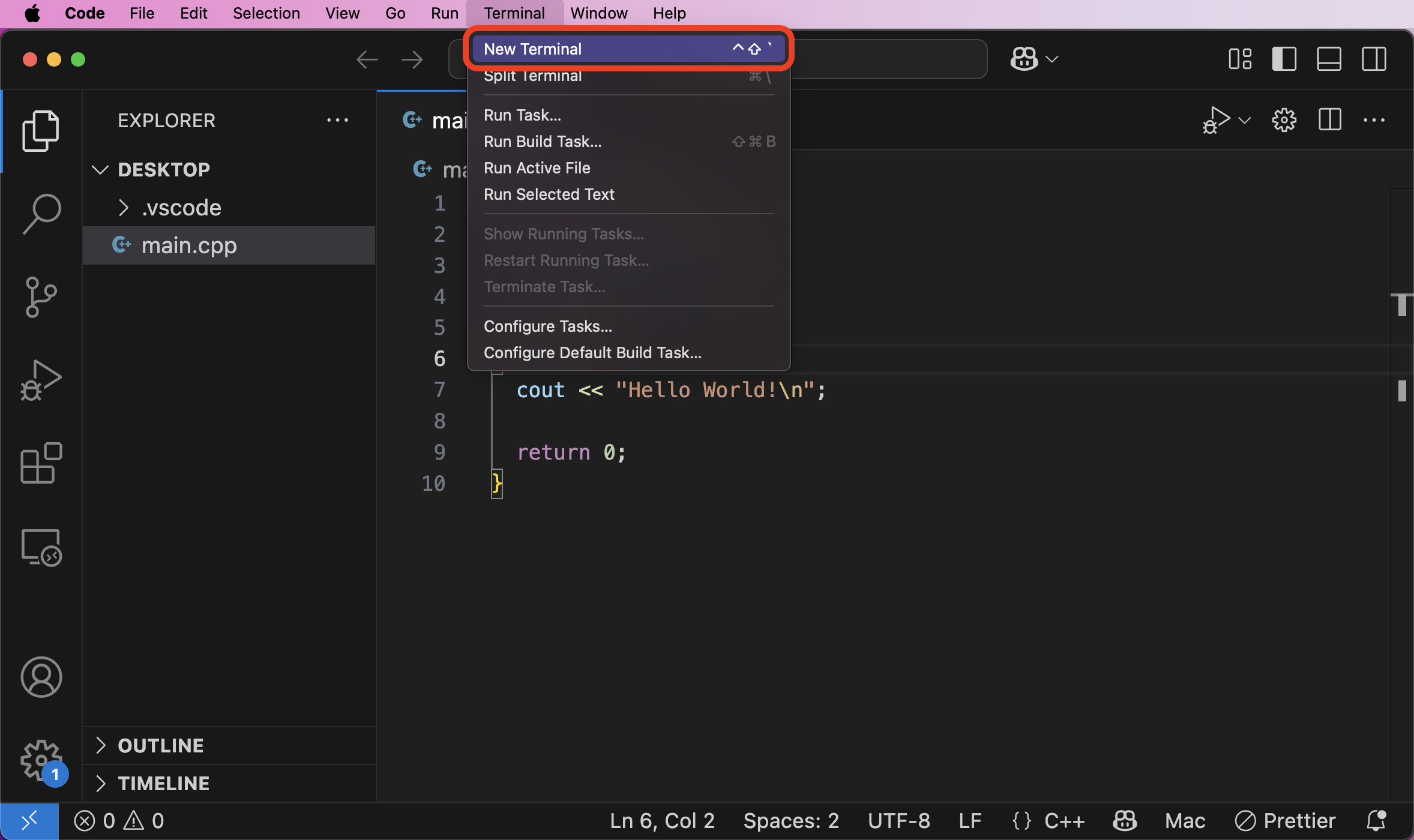 Setting up a C++ Programming Environment