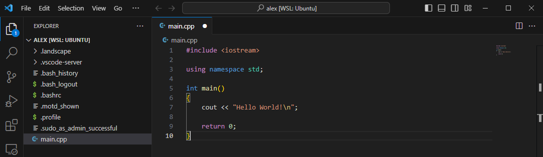 Setting up a C++ Programming Environment